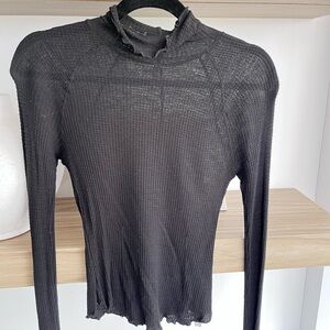 Free People Sheer Turtleneck